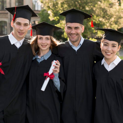 portrait-group-students-celebrating-their-graduation